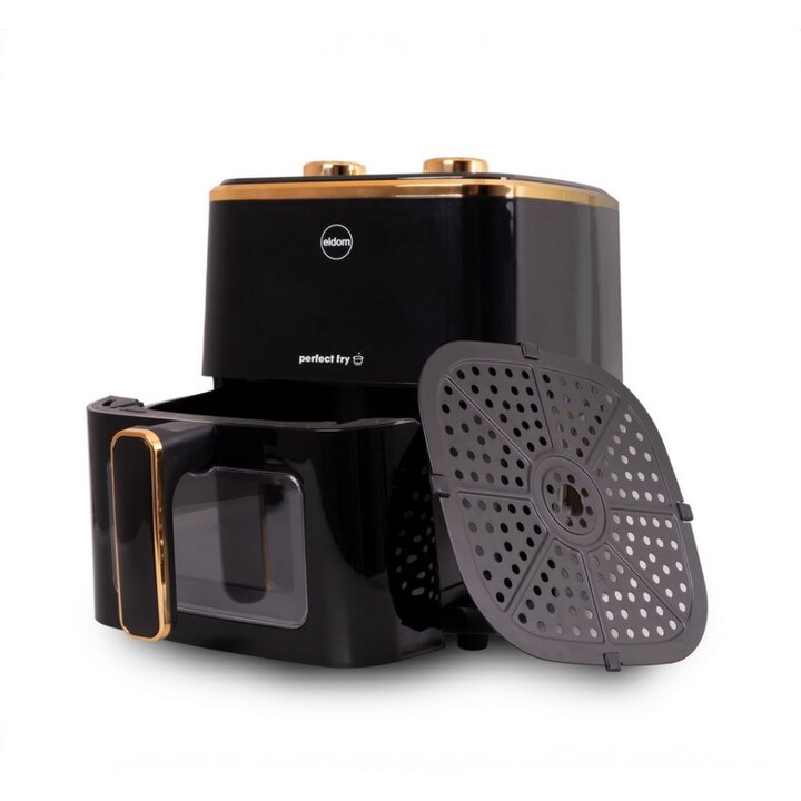 Fritadeira sem gordura ELDOM FRITTA, capacidade de 5,0 l, temperatura ajustável, relógio, 1500 W