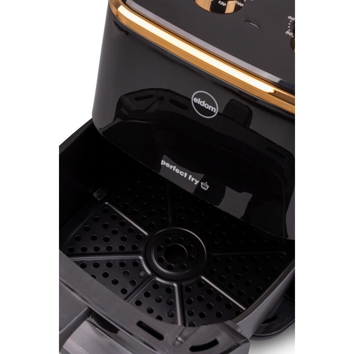 Fritadeira sem gordura ELDOM FRITTA, capacidade de 5,0 l, temperatura ajustável, relógio, 1500 W