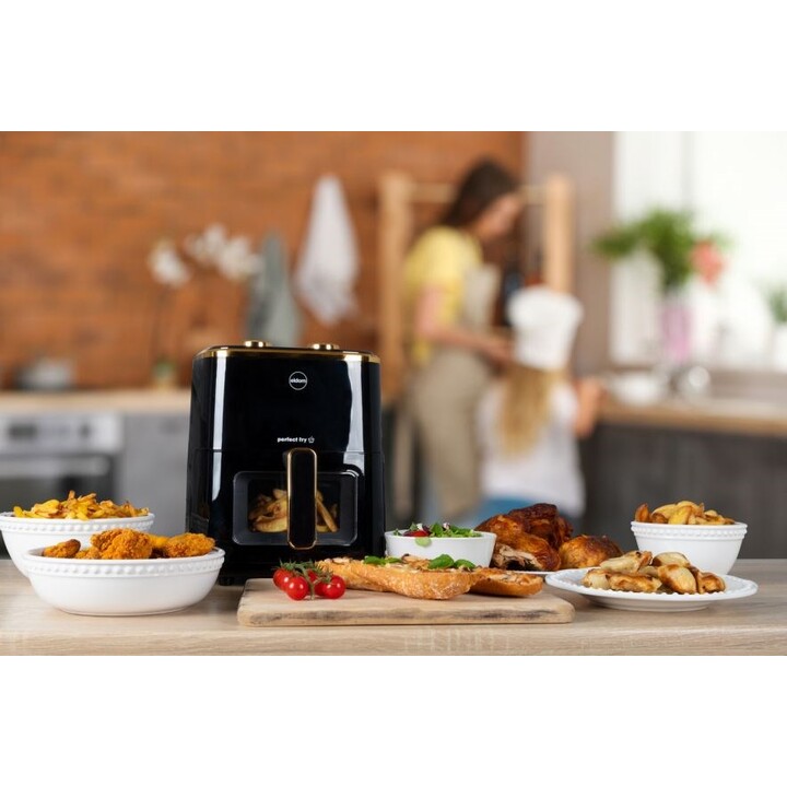 Fritadeira sem gordura ELDOM FRITTA, capacidade de 5,0 l, temperatura ajustável, relógio, 1500 W