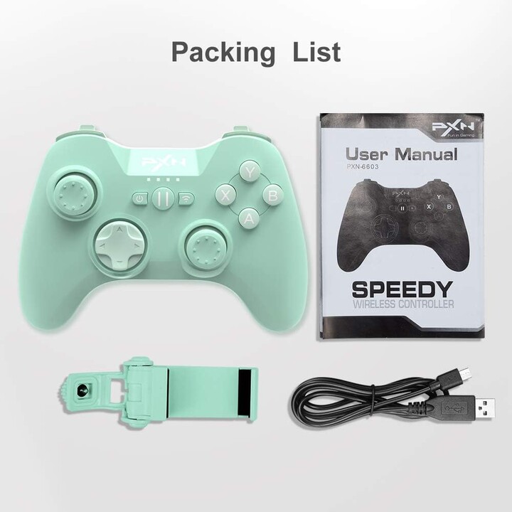 Controller PXN-6603 Bluetooth Green – Controller for iOS