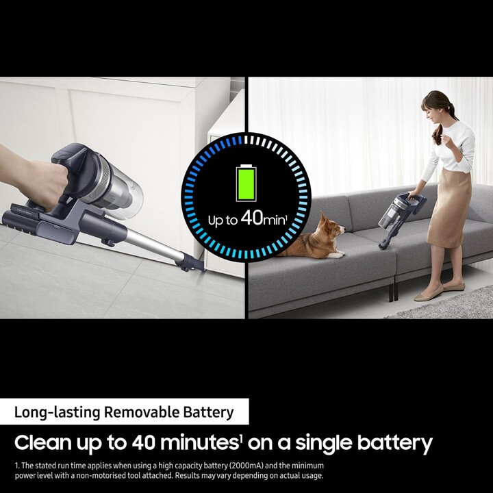Aspirapolvere Samsung VS15A60AGR5 Dry 150 W Senza sacco