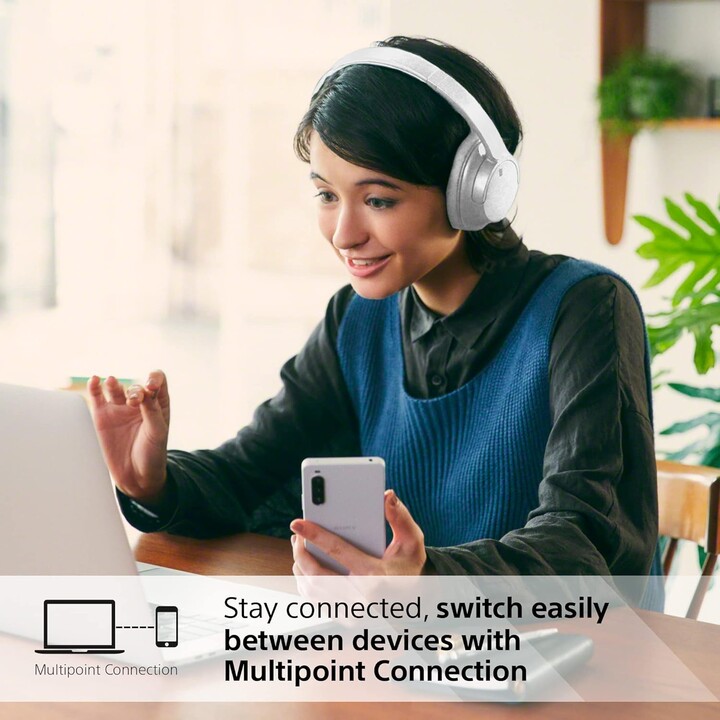 Sony WH-CH720N Blanc - Casque Bluetooth