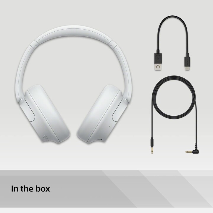 Sony WH-CH720N Bianco - Cuffie Bluetooth