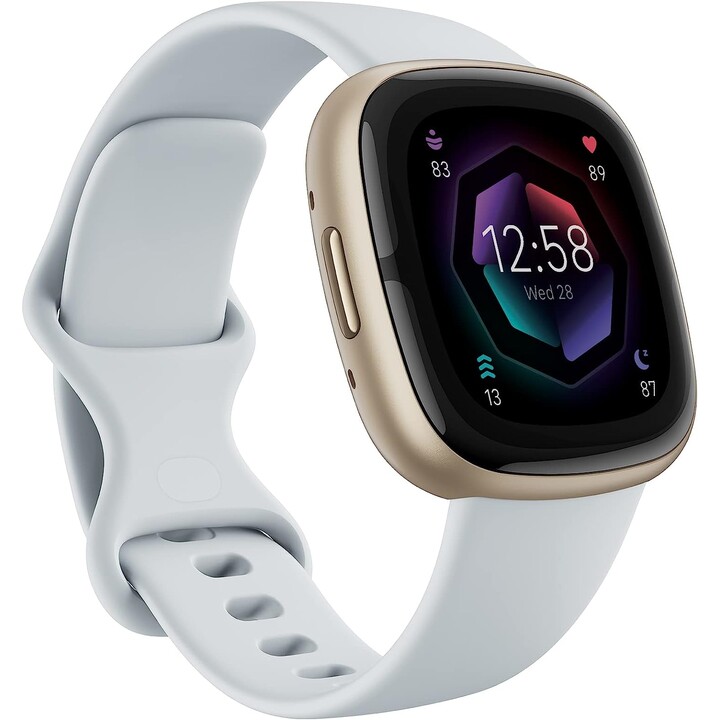 Fitbit Sense 2 Azul Niebla Aluminio Oro