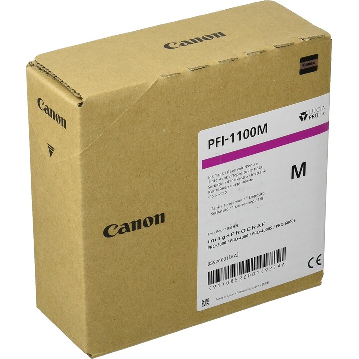 Canon Cartucho PFI-1100M Magenta 160ml