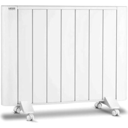 Haeger Thermal Smart Plus, émetteur thermique haute puissance avec programmation intelligente et écran d'affichage LED, blanc