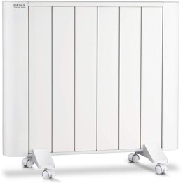 Haeger Thermal Smart, émetteur thermique 1000W avec affichage numérique et système de contrôle de la température efficace, blanc