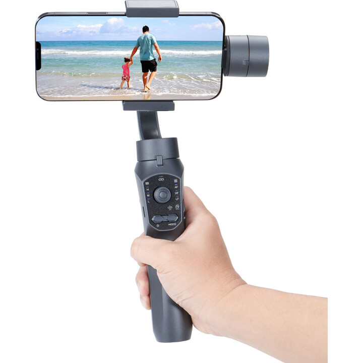 Gimbal F10 Pro 3 Ejes Negro - Estabilizador de smartphone