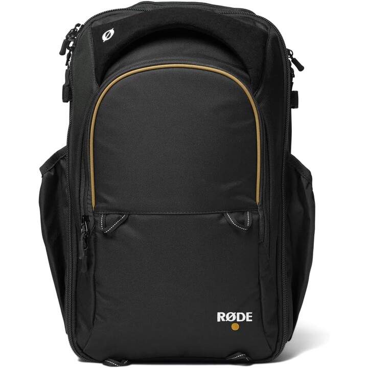 RØDE Backpack backpack Hiking backpack Black Alcantara fabric, Polyester