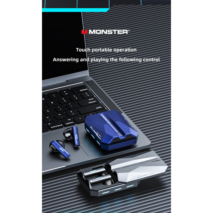 Monster XKT11 TWS Weiß – Bluetooth-Kopfhörer