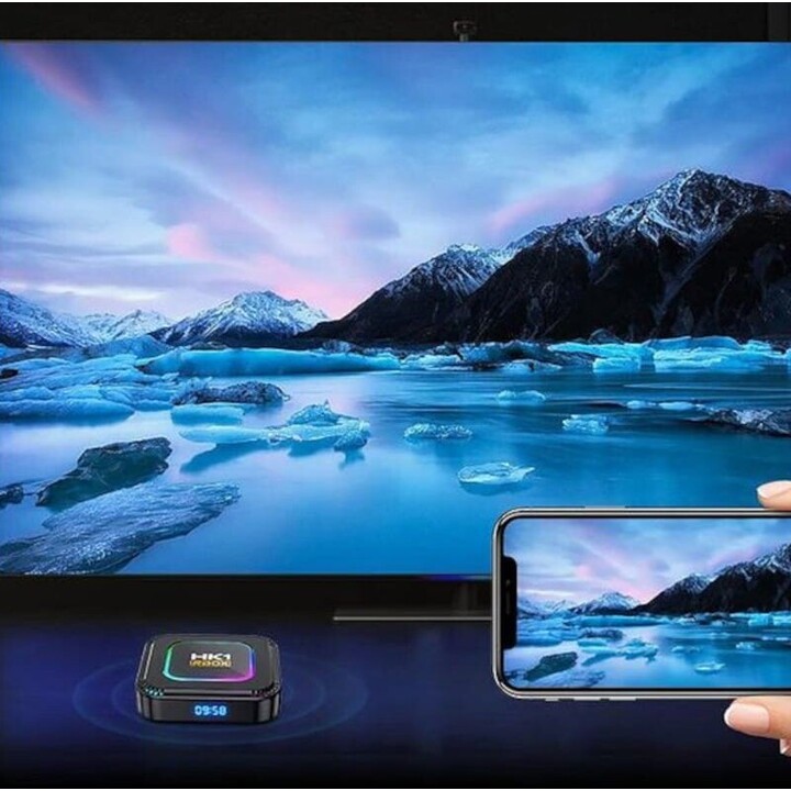 LEMFO HK1 RBOX K8 4Go/64Go Android 13 Noir - Android TV
