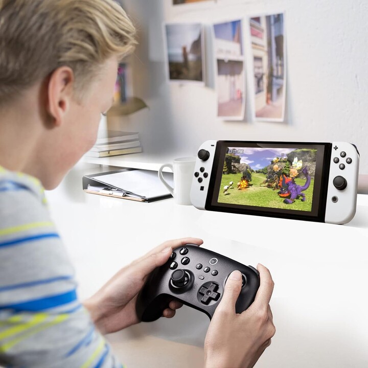 8BitDo Manette de jeu Nintendo Switch PC Ultimate Bluetooth 5.0 avec base de chargement Noir