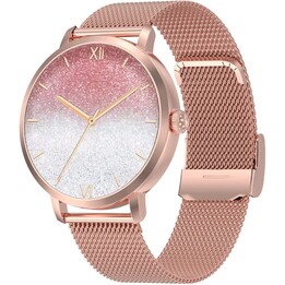 DT NO.1 DT S Dorado con Correa Metálica - Reloj inteligente