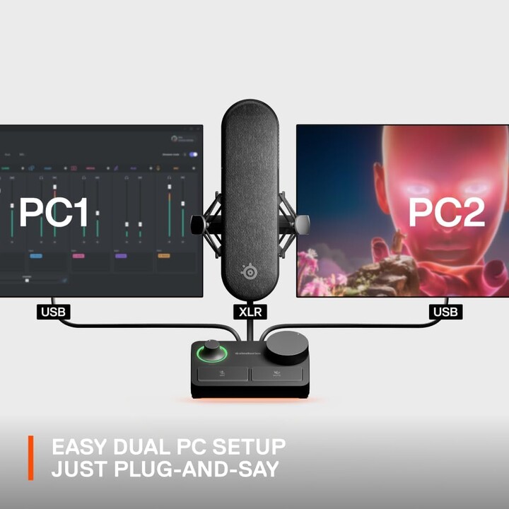 Microphone Steelseries Alias Pro (61597)