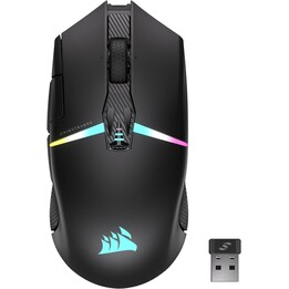Corsair Ch-931b011-eu Mausfürrechte Hand, RF, kabellos + optisch, Bluetooth, 26000 dpi