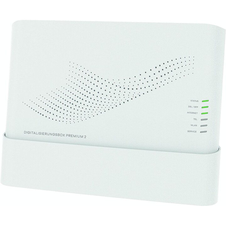 Caja de digitalización Telekom Premium 2 puertos 4 gigabits doble banda WiFi 6 blanco (40823406)