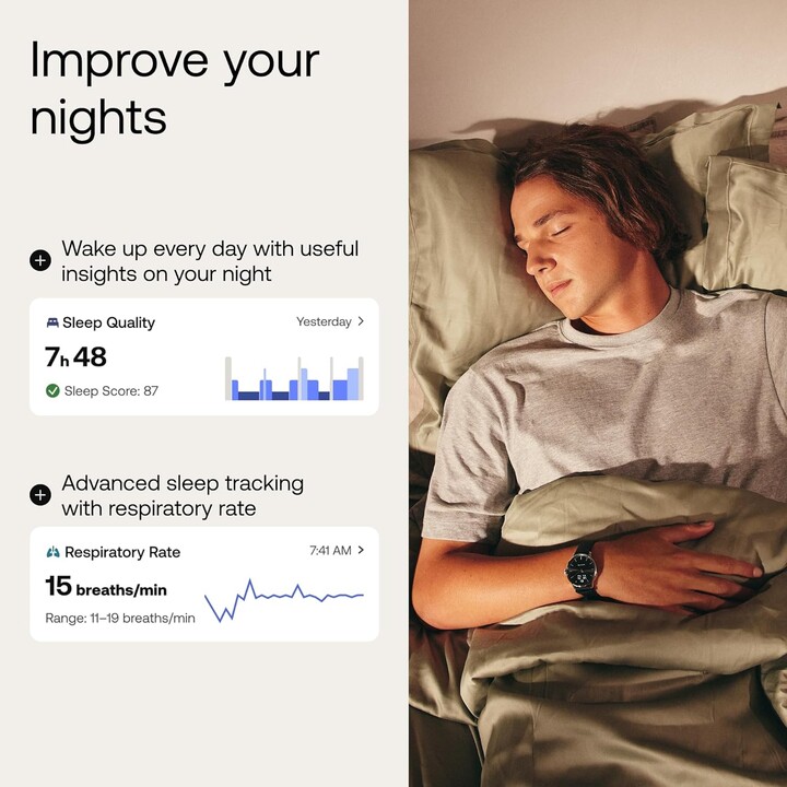 Withings ScanWatch Light 37mm Silber