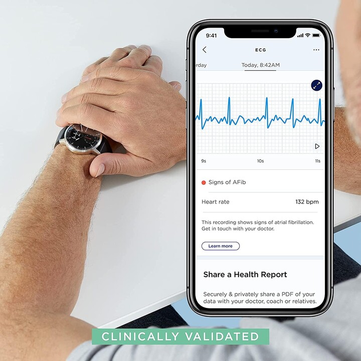 Withings ScanWatch Light 37mm Nero