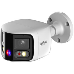 Dahua Panorama-Bullet-IP- Kamera Tioc Duo Wdr Wizsense 2x4mp LED IR & warmes Licht Ip6