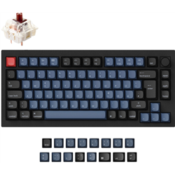 Bouton Keychron Q1 ISO-ES Switch Gateron Pro Marron