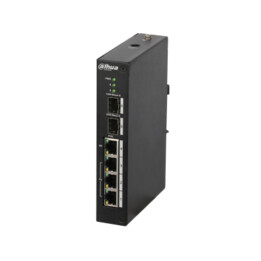 Dahua Technology Pfs4206-4p-96 Managed Switch L2 Fast Ethernet (10/100) Power Over Ethernet (PoE) Schwarz