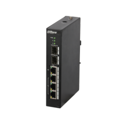 Dahua Technology Pfs4206-4p-96 Switch administrable L2 Fast Ethernet (10/100) Alimentation via Ethernet (poe) Noir