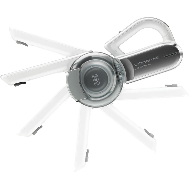 Aspirador de mão Preto & Decker PV1820L cromado sem saco