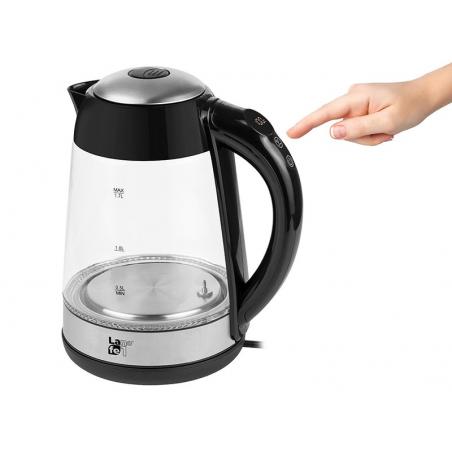 LAFE CEG015 tetera eléctrica 1,7 L 2200 W Transparente