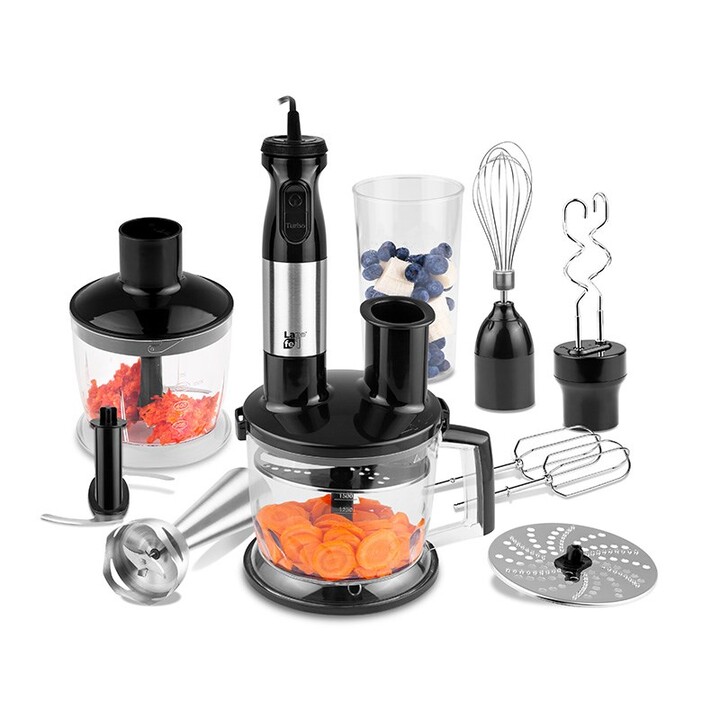 LAFE BZL001 blender 0.7 L Immersion blender Black, Silver, Transparent 1000 W