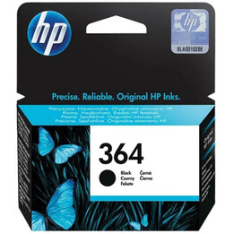 Cartouche d'encre noire authentique HP CB316EE 364