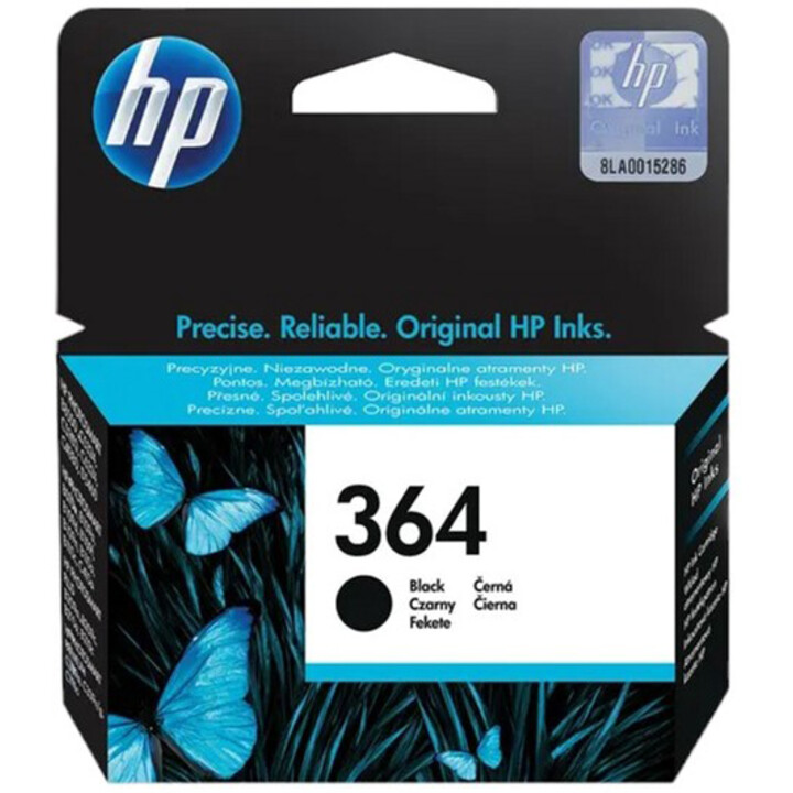 Cartucho de tinta preto original HP CB316EE 364
