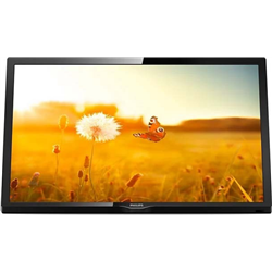 Philips 24HFL3014P/12 TV 24" HD Schwarz, Transparent