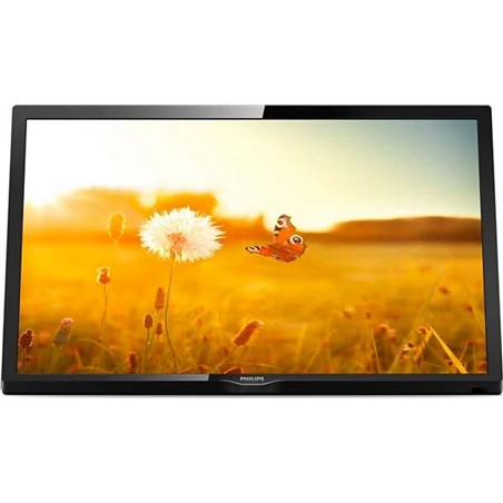 Philips 24HFL3014P/12 TV 24" HD Schwarz, Transparent