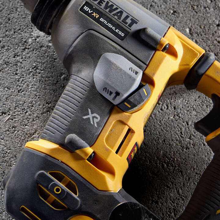DeWALT DCH172N, trapano a percussione 18V XR SDS Plus, motore leggero ultra compatto, giallo/nero