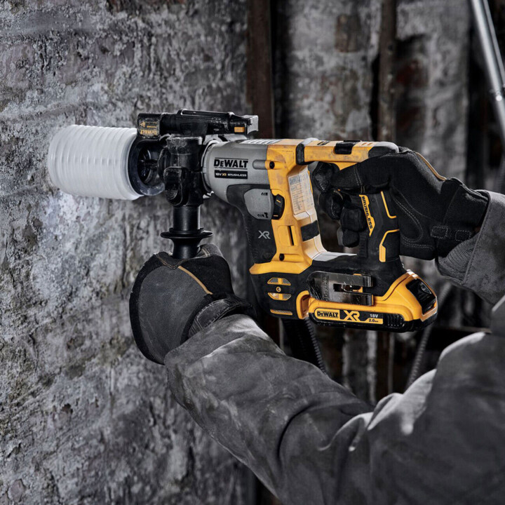 DeWALT DCH172N, trapano a percussione 18V XR SDS Plus, motore leggero ultra compatto, giallo/nero