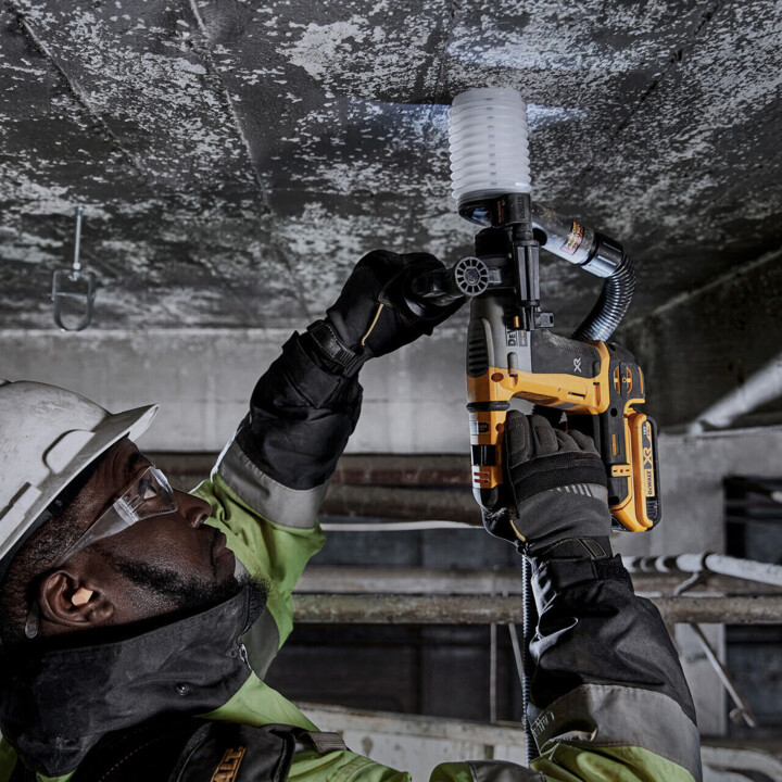 DeWALT DCH172N, trapano a percussione 18V XR SDS Plus, motore leggero ultra compatto, giallo/nero