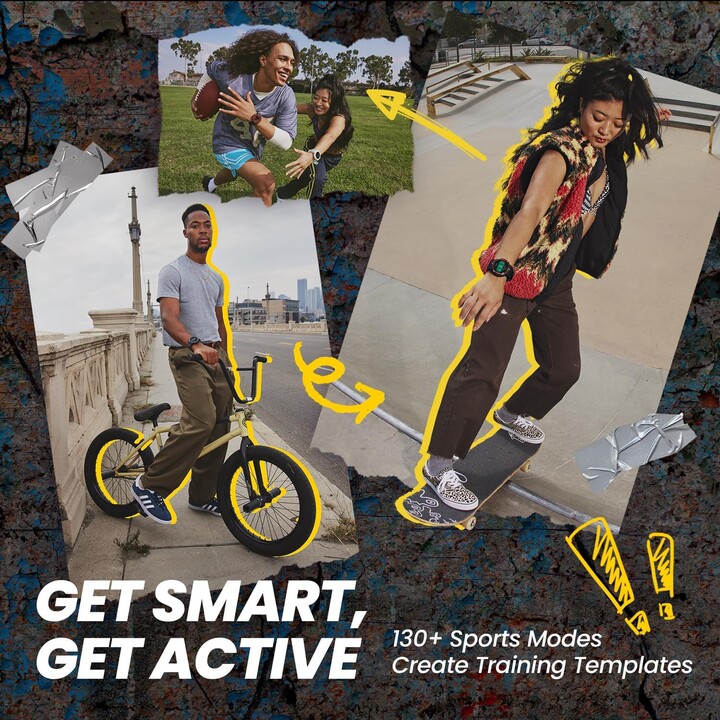 Amazfit Active Edge GPS Vert Menthe
