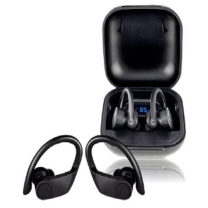 Daewoo TWS SPORT DW2012 Cuffie sportive Bluetooth con custodia di ricarica / Autonomia 3 ore / Nero