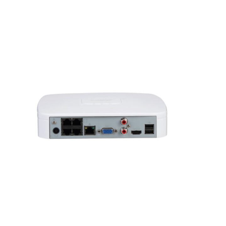 (dhi-nvr4108-ei) Dahua Ip Nvr Recorder Wizsense 1u 1hdd 8 canais Poe com inteligência artificial