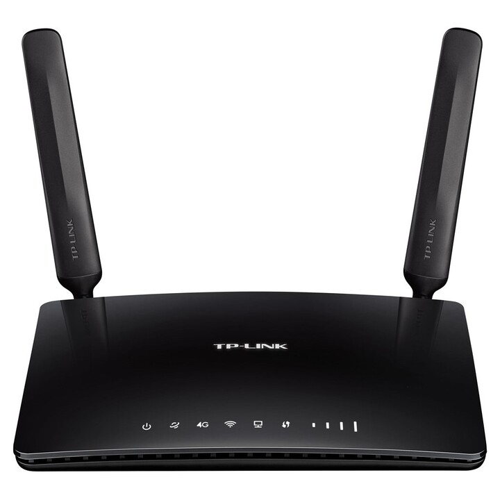 Roteador sem fio de frequência única TP-LINK TL-MR6400 (2,4 GHz) Fast Ethernet 3G 4G Preto