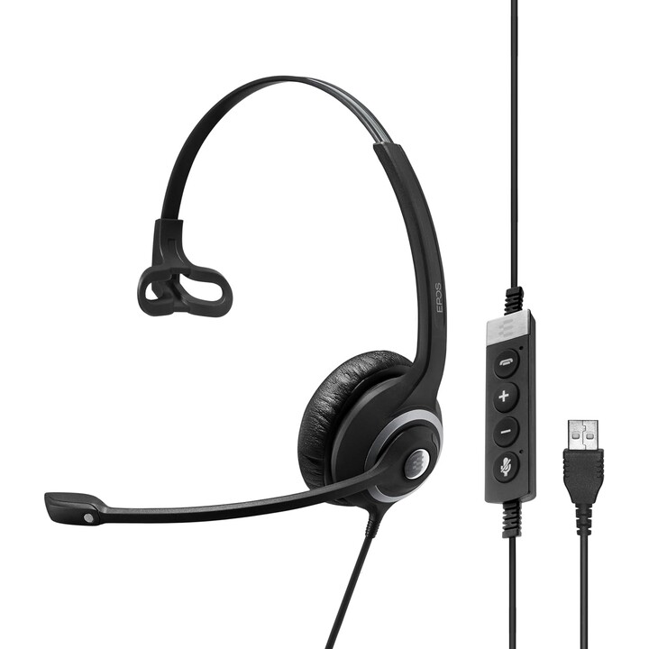 EPOS | Fone de ouvido SENNHEISER IMPACT SC 230 USB MS II com fio OE preto