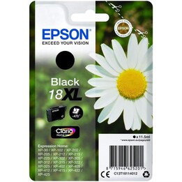 Cartucho epson 18xl black xp-102 xp-202 xp-205 xp-302 xp-305 xp-402 xp-405