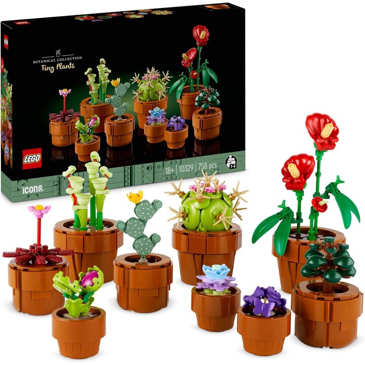 Lego Icons 10329 Plantas pequeñas