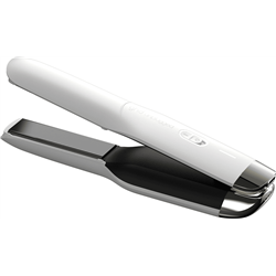 Ghd unplugged cordless styler hair straightener white