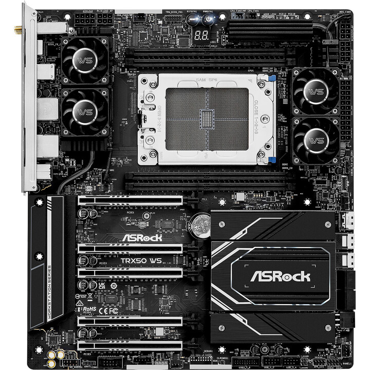 AsRock TRX50 WS motherboard