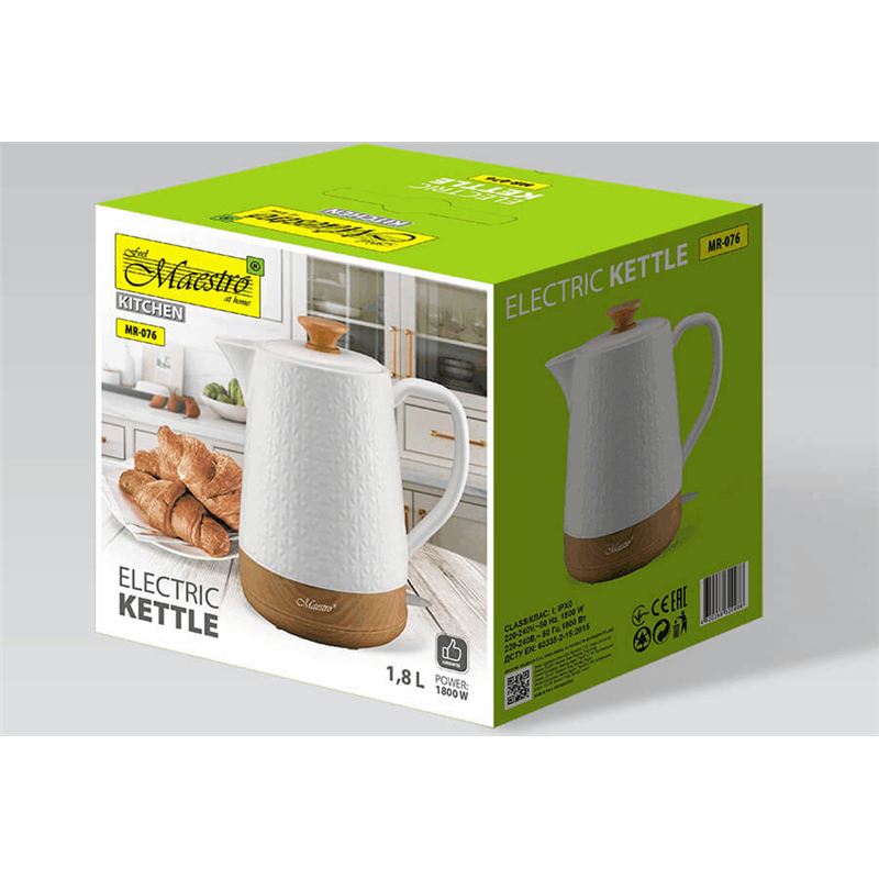 Maestro MR-076 Ceramic Electric Kettle