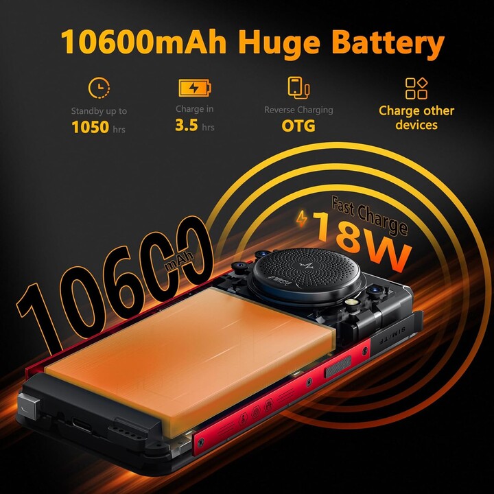 Fossibot F101P 4GB 64GB Dual Sim Rosso