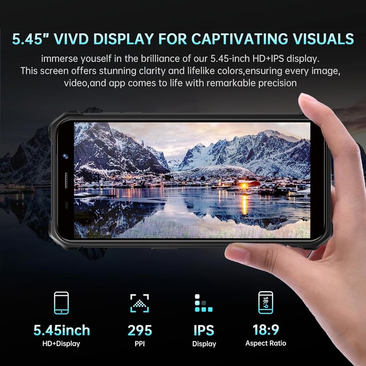 Fossibot F101 Pro 8GB 128GB Dual Sim Negro