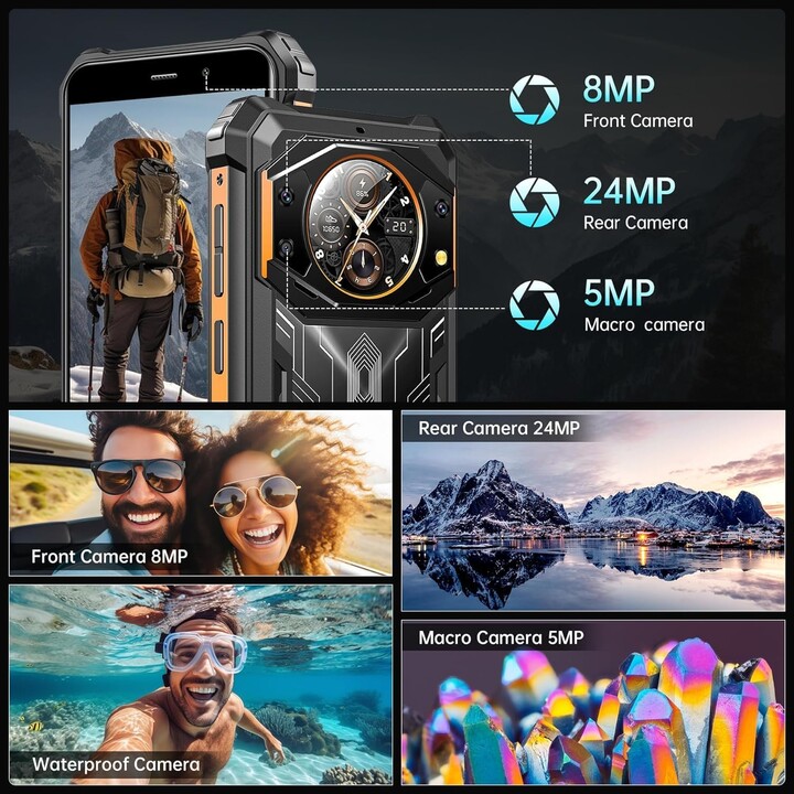Fossibot F101 Pro 8GB 128GB Dual Sim Negro