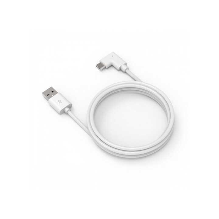 Câble USB-A à USB-C de 1,8 m avec connecteur à 90°
